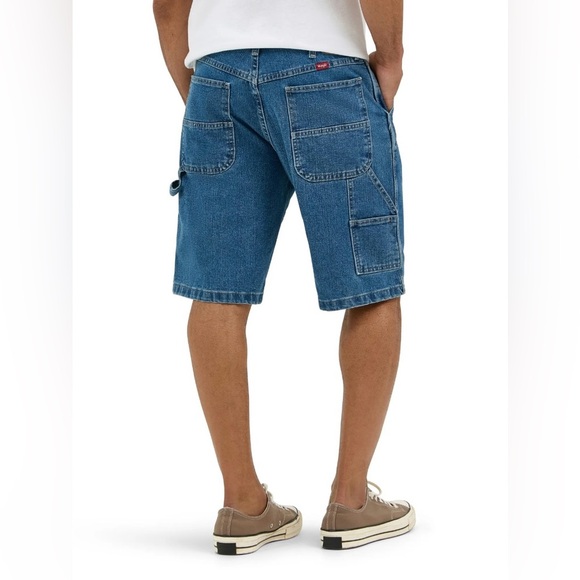 Wrangler Men's and Big Men's Relaxed Fit Carpenter Denim Short - Picture 8 of 11